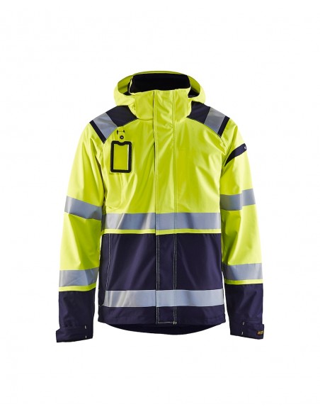 Veste Hardshell Stretch 2d Haute-Visibilité-Accueil-Alchimistes