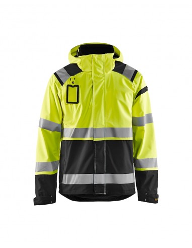 Veste Hardshell Stretch 2d Haute-Visibilité-Accueil-Alchimistes