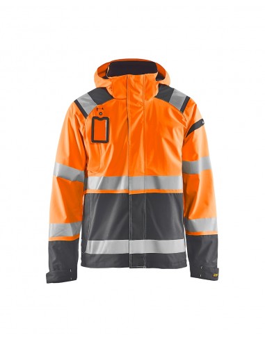 Veste Hardshell Stretch 2d Haute-Visibilité-Accueil-Alchimistes