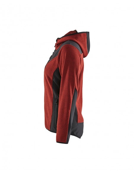 Veste Tricotée Avec Softshell Femme-Accueil-Alchimistes