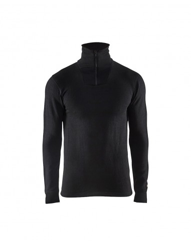 Haut De Sous-Vêtements Col Zippé Xwarm