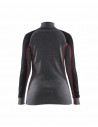 Haut De Sous-Vêtement Col Zippé Xwarm Femme