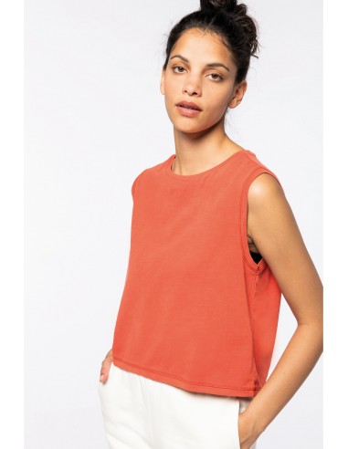 NS342 - T-shirt crop sans manche femme - 165g-Accueil-Alchimistes