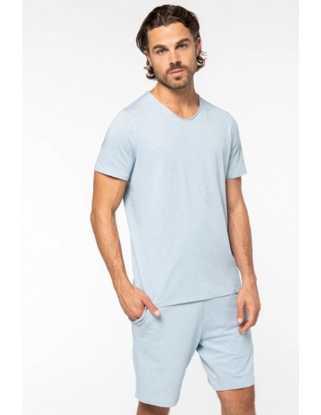 NS318 - T-shirt Slub bords francs homme - 130g-Accueil-Alchimistes