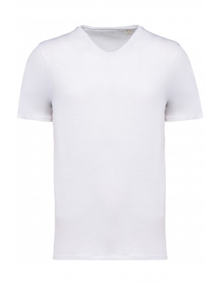 NS318 - T-shirt Slub bords francs homme - 130g-Accueil-Alchimistes