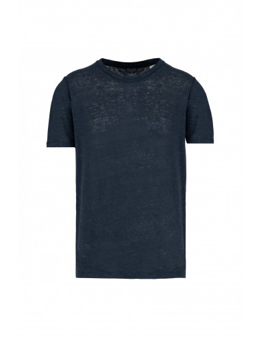 NS320 - T-shirt en lin col rond homme - 190g-Accueil-Alchimistes