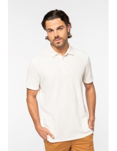 NS205 - Polo maille gaufrée...