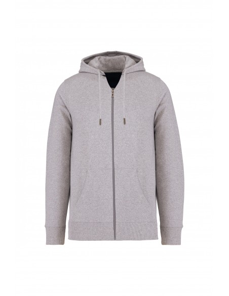 NS412 - Sweat recyclé zippé capuche unisexe - 300g-Accueil-Alchimistes