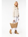 NS137 - Sac panier demi-lune en jonc de mer