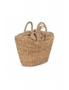 NS137 - Sac panier demi-lune en jonc de mer