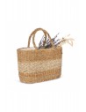 NS138 - Sac panier en jute et jonc de mer