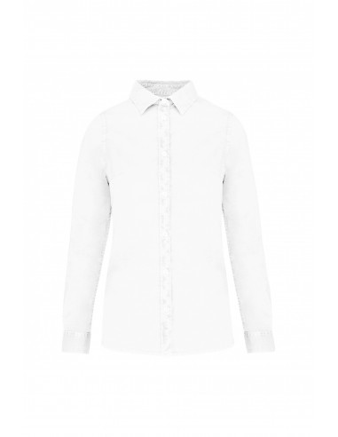 NS503 - Chemise délavée en coton twill femme - 135g-Accueil-Alchimistes