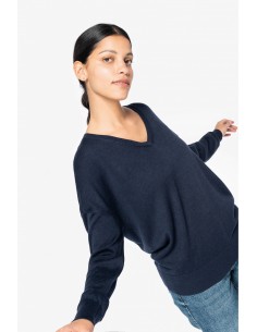 NS921 - Pull col V Lyocell...