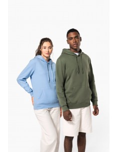 Sweat-shirt recyclé à capuche unisexe 2