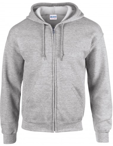Sweat-shirt homme zippé capuche Heavy Blend™ - GI18600-Sweat-Alchimistes