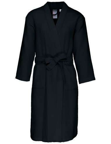 Peignoir kimono nid d'abeille - K122-Maison-Alchimistes
