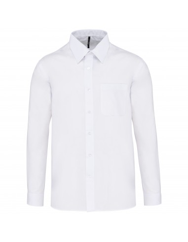 Chemise popeline polycoton entretien facile homme - K545-Chemises / pulls-Alchimistes