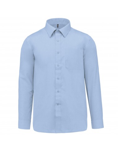 Chemise popeline polycoton entretien facile homme - K545-Chemises / pulls-Alchimistes