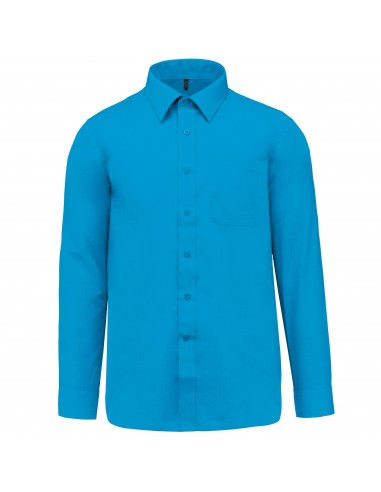 Chemise popeline polycoton entretien facile homme - K545-Chemises / pulls-Alchimistes
