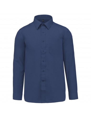 Chemise popeline polycoton entretien facile homme - K545-Chemises / pulls-Alchimistes