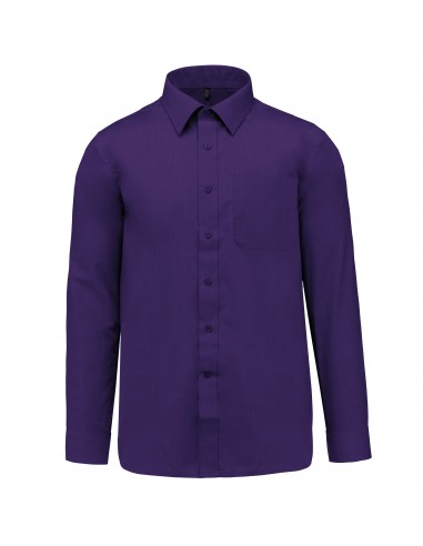 Chemise popeline polycoton entretien facile homme - K545-Chemises / pulls-Alchimistes