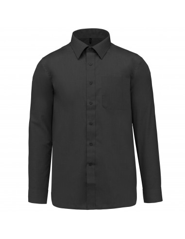 Chemise popeline polycoton entretien facile homme - K545-Chemises / pulls-Alchimistes