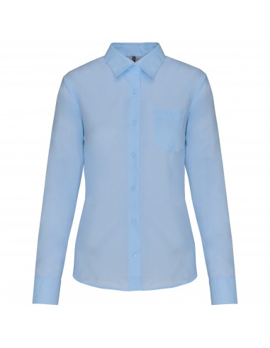 Chemise popeline polycoton entretien facile femme - K549-Chemises / pulls-Alchimistes