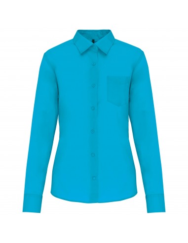 Chemise popeline polycoton entretien facile femme - K549-Chemises / pulls-Alchimistes