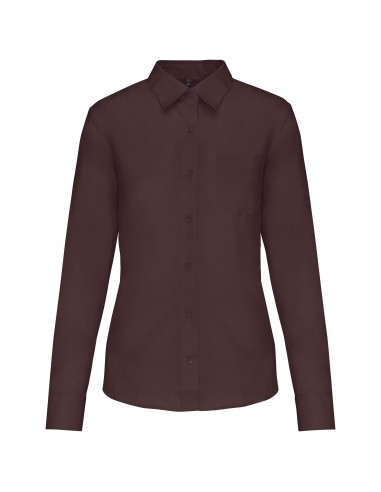 Chemise popeline polycoton entretien facile femme - K549-Chemises / pulls-Alchimistes
