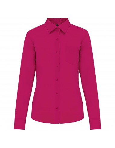 Chemise popeline polycoton entretien facile femme - K549-Chemises / pulls-Alchimistes