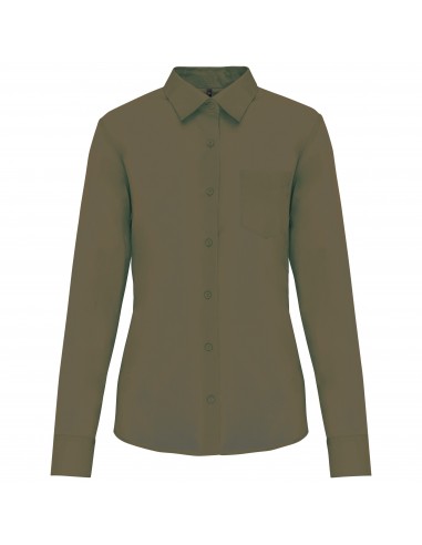 Chemise popeline polycoton entretien facile femme - K549-Chemises / pulls-Alchimistes