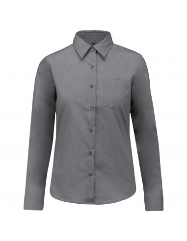 Chemise popeline polycoton entretien facile femme - K549-Chemises / pulls-Alchimistes