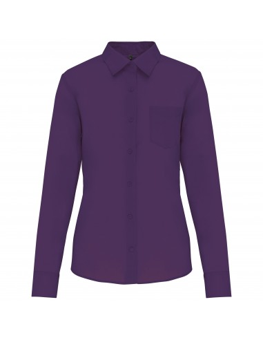 Chemise popeline polycoton entretien facile femme - K549-Chemises / pulls-Alchimistes