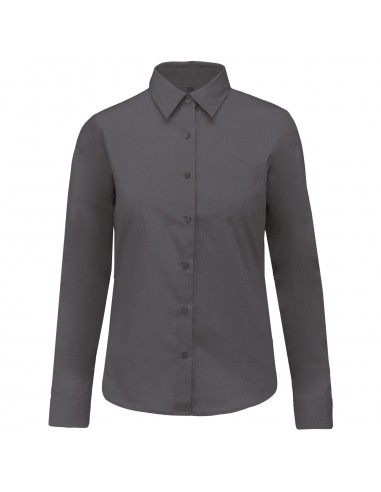 Chemise popeline polycoton entretien facile femme - K549-Chemises / pulls-Alchimistes