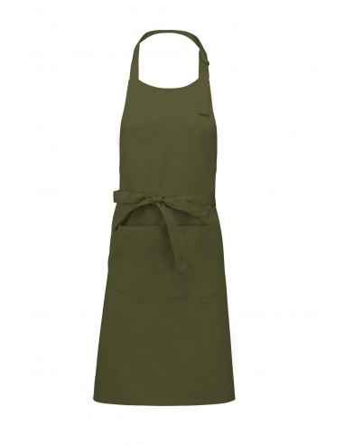 Tablier coton avec poche - K885-Maison-Alchimistes