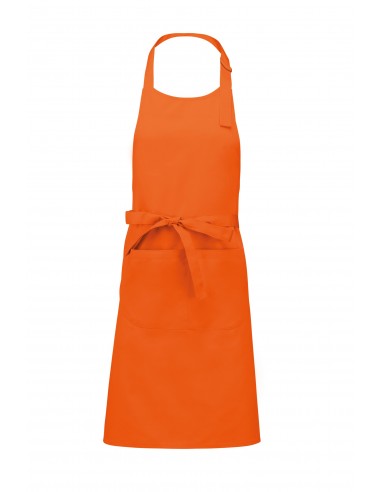 Tablier coton avec poche - K885-Maison-Alchimistes