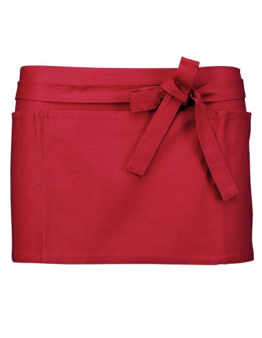 Tablier coton court - K886-Maison-Alchimistes