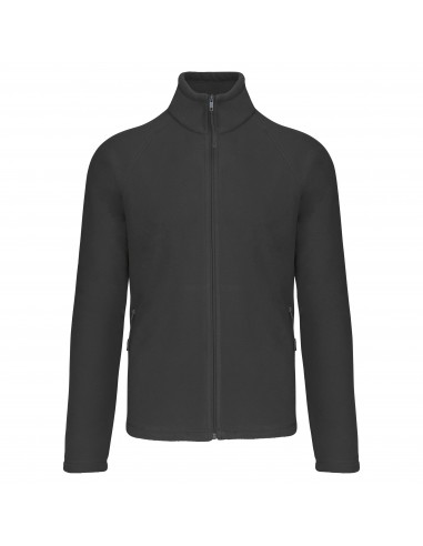 Veste micropolaire zippée manches raglan homme - K917-Polaire et softshell-Alchimistes