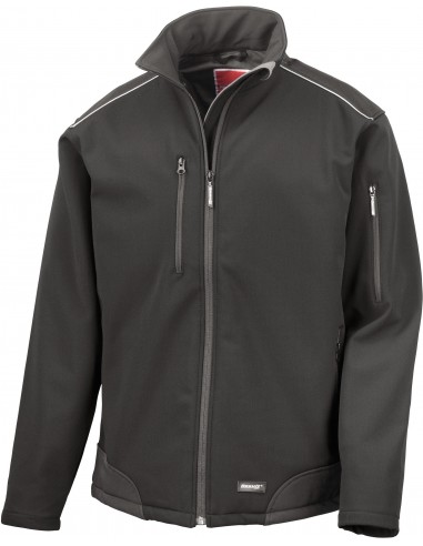 Veste de travail softshell Ripstop avec Cordura® - R124-Polaire et softshell-Alchimistes