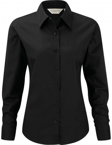 Chemise femme manches longues Oxford - RU932F-Chemises / pulls-Alchimistes