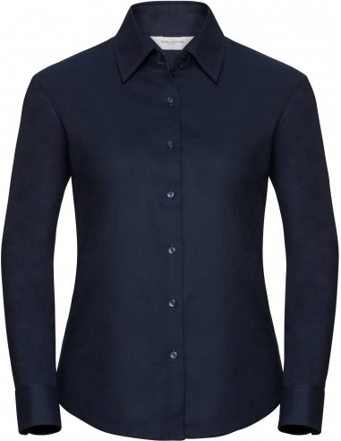 Chemise femme manches longues Oxford - RU932F-Chemises / pulls-Alchimistes