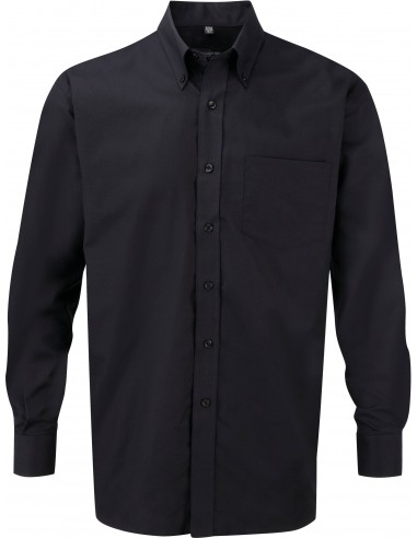 Chemise homme manches longues Oxford - RU932M-Chemises / pulls-Alchimistes