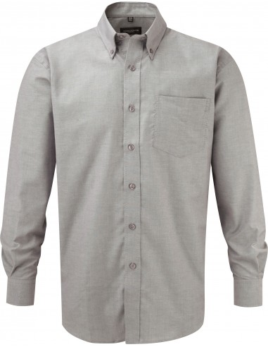 Chemise homme manches longues Oxford - RU932M-Chemises / pulls-Alchimistes