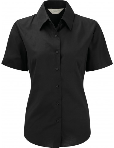 Chemise femme manches courtes Oxford - RU933F-Chemises / pulls-Alchimistes