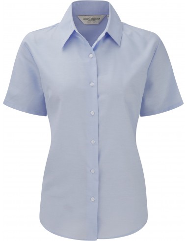 Chemise femme manches courtes Oxford - RU933F-Chemises / pulls-Alchimistes