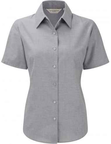 Chemise femme manches courtes Oxford - RU933F-Chemises / pulls-Alchimistes