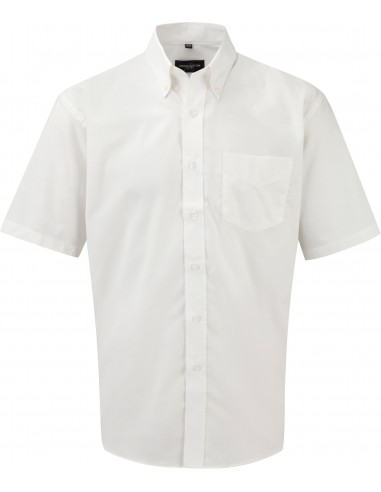 Chemise homme manches courtes Oxford - RU933M-Chemises / pulls-Alchimistes