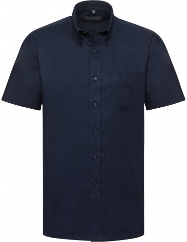 Chemise homme manches courtes Oxford - RU933M-Chemises / pulls-Alchimistes