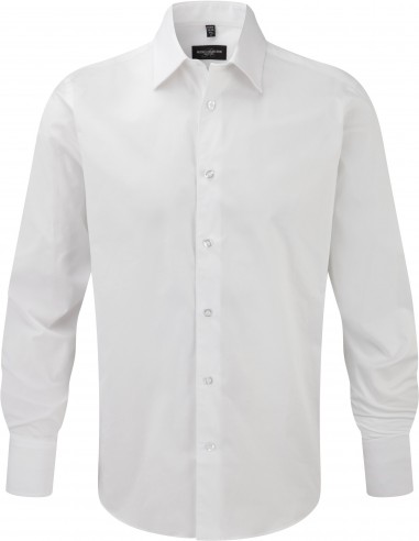 Chemise fittée homme manches longues - RU946M-Chemises / pulls-Alchimistes