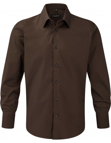 Chemise fittée homme manches longues - RU946M-Chemises / pulls-Alchimistes